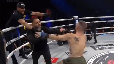 transexual burgos|Video: BKFC fighter attacks referee with punches in confused stupor.